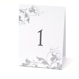 Table Number Tents